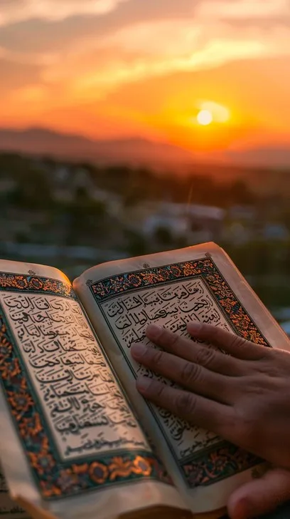 Student reciting during a Hifz class
